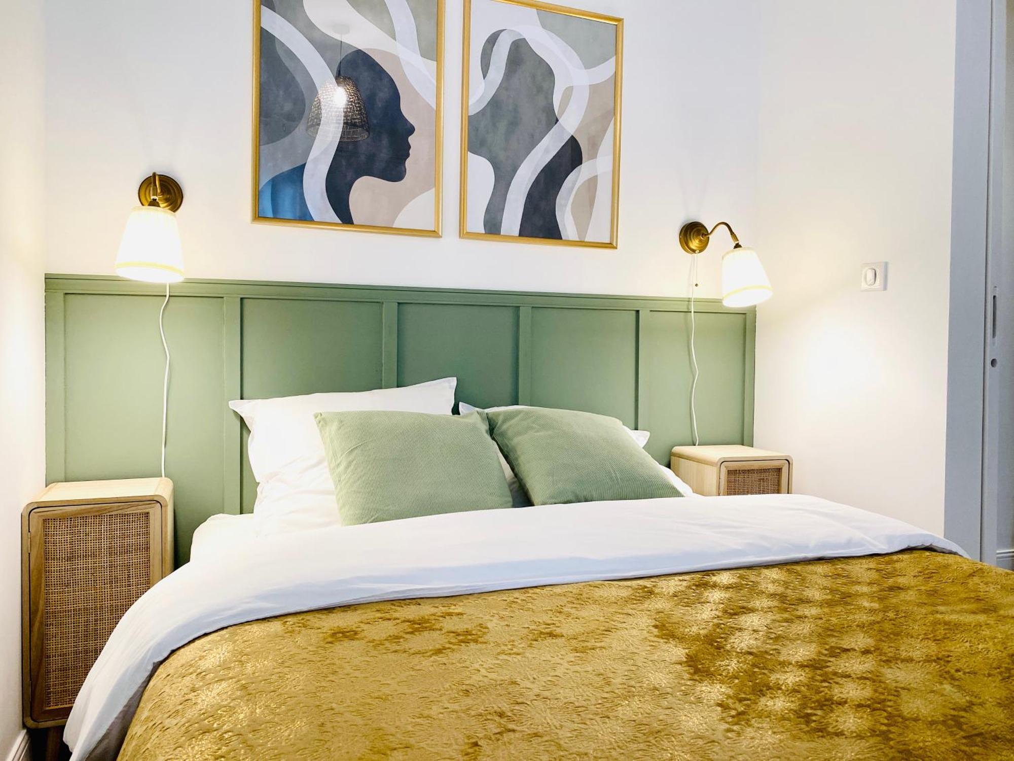 סנס Le Subtil - Best Keys - Elegance & Confort - 2 Chambres Separees - Lit Queen Size - Smart Tv Netflix - Entre Gare & Centre Ville - A 1H De Paris - Wifi Fibre - Check-In Autonome מראה חיצוני תמונה